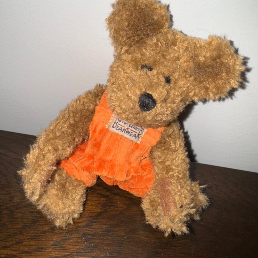 Boyd’s Bear Andrew Huntington 20th Anniversary 6” Archive JB Bean Orange 918053 - Picture 2 of 7